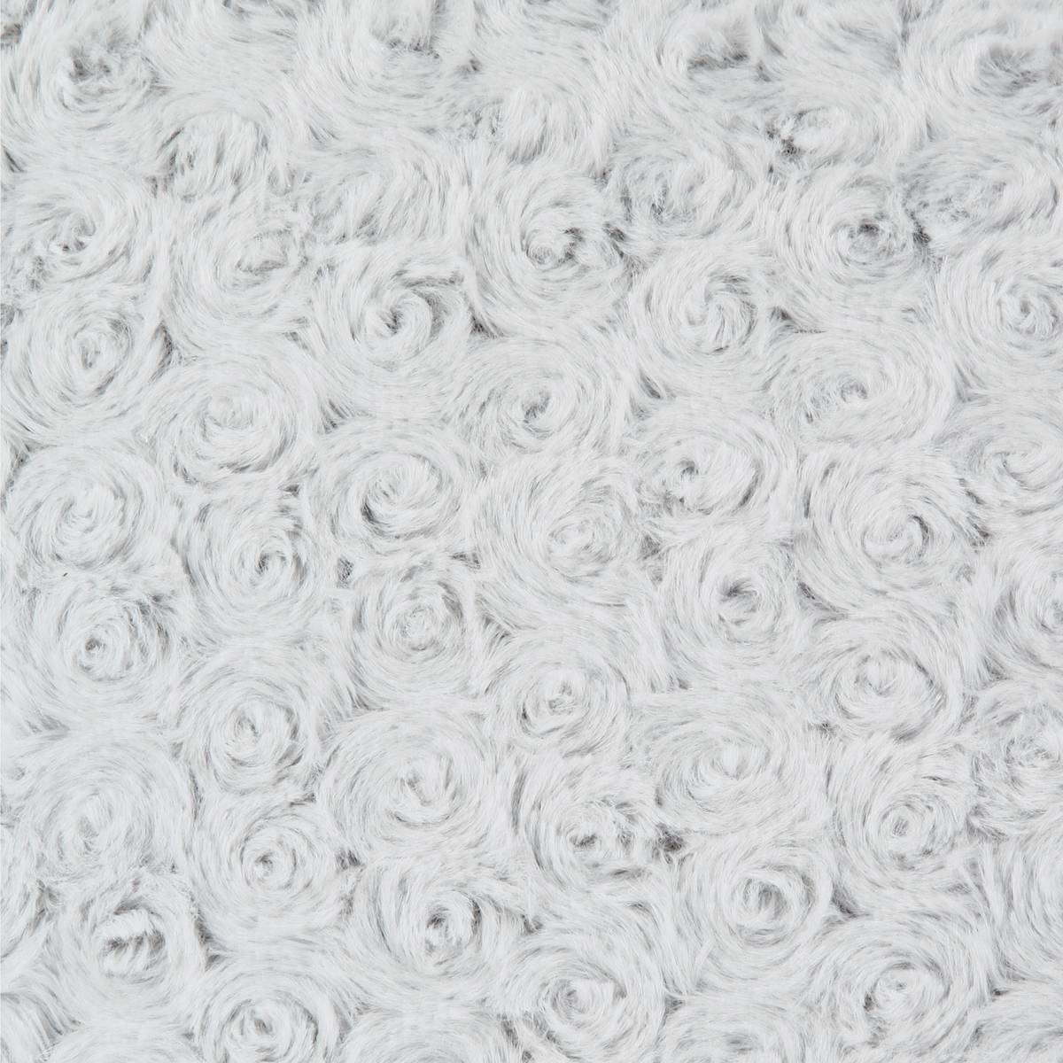 Atmosphera - Coussin fourrure bouclé gris 45x45cm - Atmosphera Créateur d'intérieur - Imagen 3