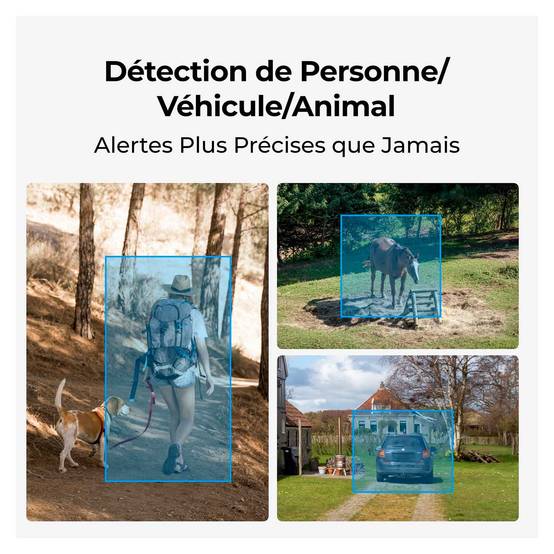 Reolink Go G770 - Caméra 4G Sans Fil à double objectifs avec suivi auto et zoom - avec panneau solaire autonome - Image 5