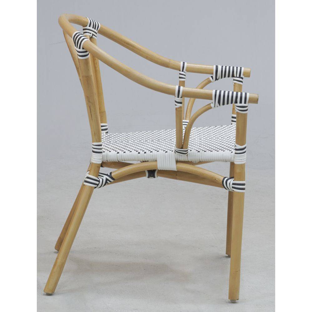 Aubry Gaspard - Fauteuil en rotin naturel et polyrésine Ona - Imagen 4