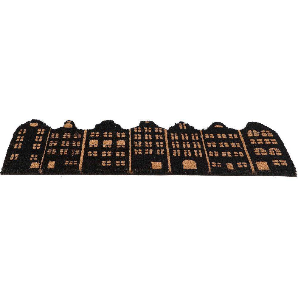 Esschert Design - Paillasson fibres de coco maisons de canal 75 x 30 cm Best For Boots - Imagen 3