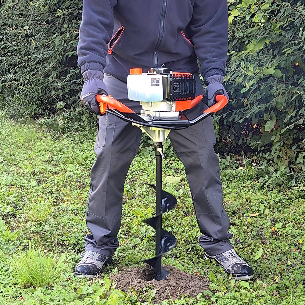 Gt Garden - Tarière thermique 52 cm3, 3 CV + mèche 40 mm - GT GARDEN - Imagen 3