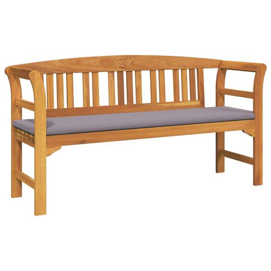 PANGIVO - Banc de jardin bois d'acacia naturels 157 x 46 x 82.5 cm, Poids:17.8kg - PANGIVO - Image 2