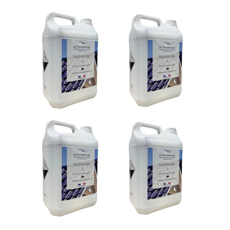 Antimousse concentré toiture, façade, terrasse ULTRA'DMOUSS - 20 L - Image 1