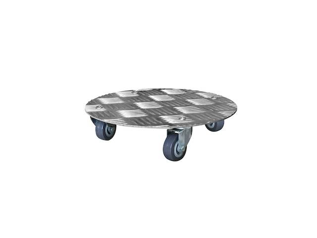 Jany France - Support de pots - aluminium - à roulette - diamètre 30 cm Jany