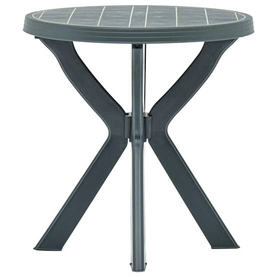 Table de bistro plastique blanc Ø70 cm, Poids :6.75kg - PANGIVO - Image 3