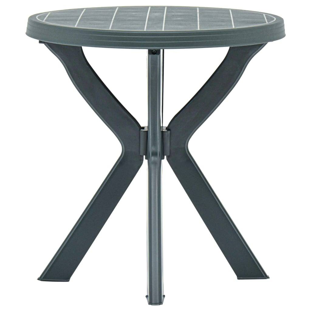 Table de bistro plastique blanc Ø70 cm, Poids :6.75kg - PANGIVO - Image 3