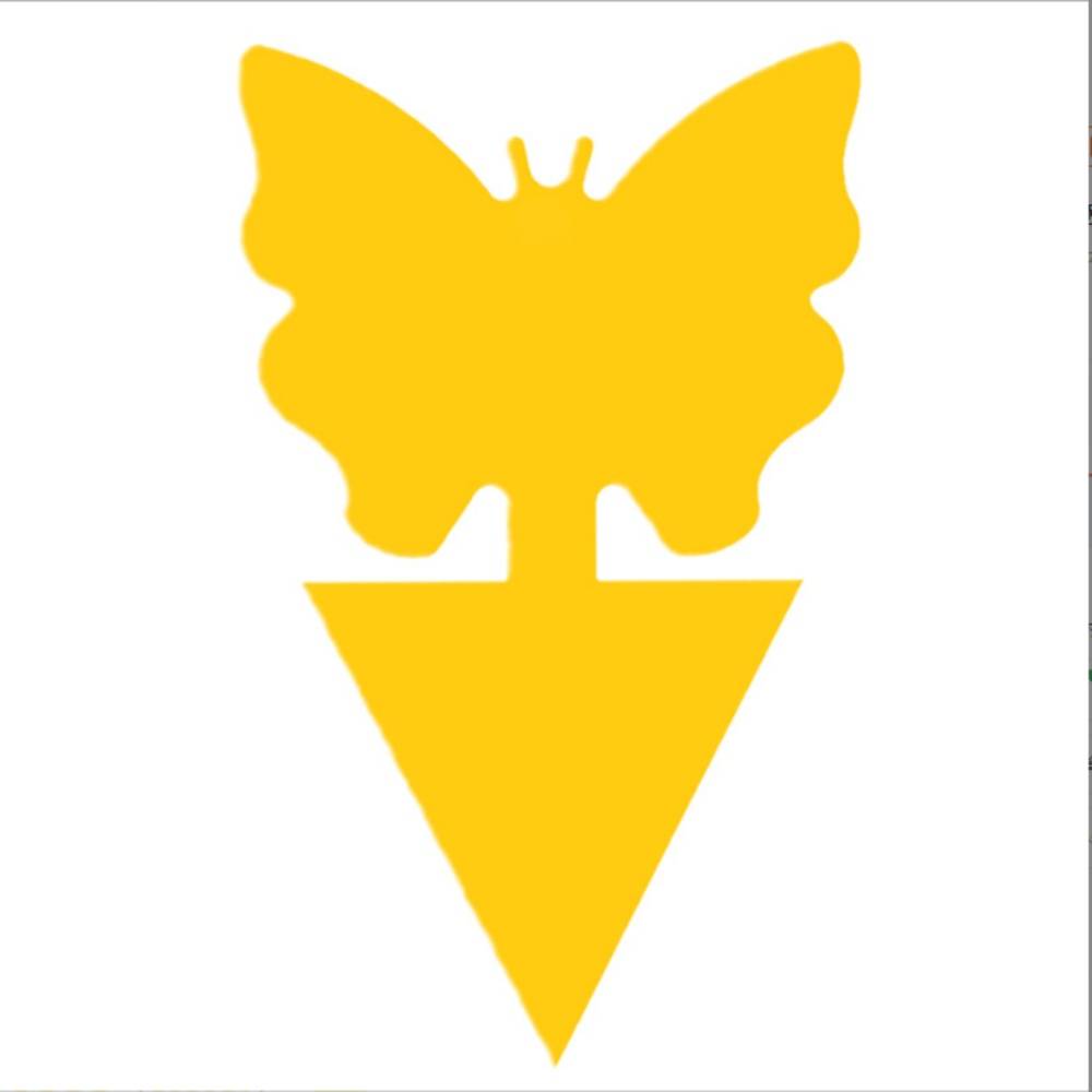 Plaque Anti Insectes Jaune Pour Papillons MCBOSON - Imagen 1