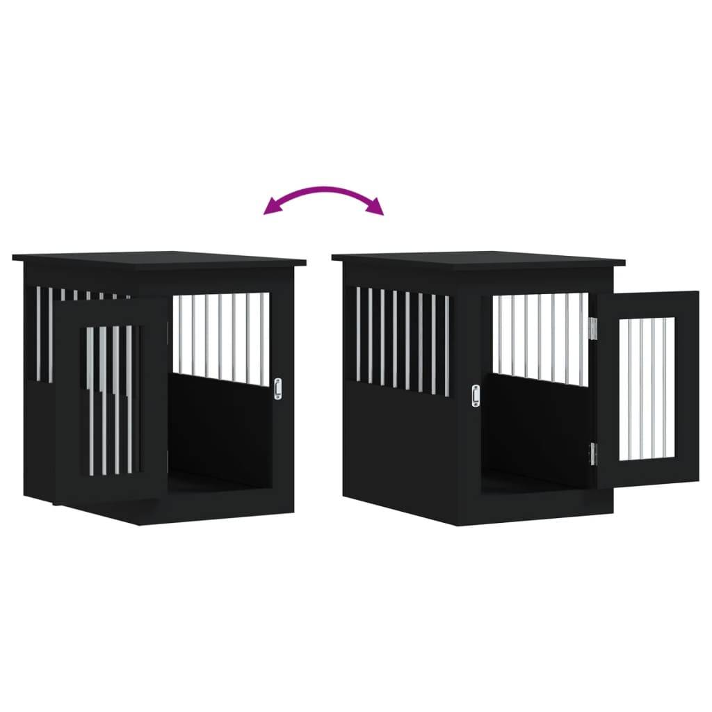 Niche plastique bois et acier noir  45 x 62 x 59 cm  - Prolenta premium p351.1 - Image 10