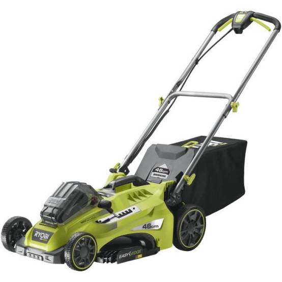 Ryobi - Tondeuse a Gazon RYOBI - 36V MAXPOWER Power Assist™ Brushless - Ø coupe 46 cm - ramassage/mulching + batterie 5 Ah & charg. - RLM36X4 - Image 2