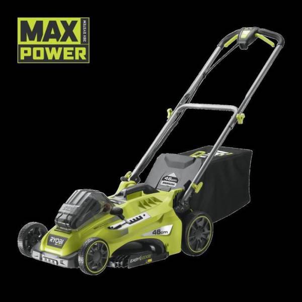 Ryobi - Tondeuse a Gazon RYOBI -   36V MAXPOWER Power Assist™ Brushless - Ø coupe 46 cm - ramassage/mulching + batterie 5 Ah & charg. - RLM36X4 - Image 6