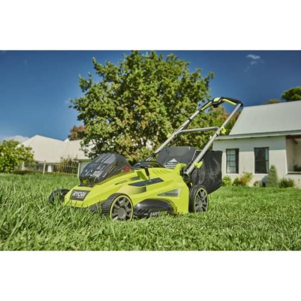 Ryobi - Tondeuse a Gazon RYOBI - 36V MAXPOWER Power Assist™ Brushless - Ø coupe 46 cm - ramassage/mulching + batterie 5 Ah & charg. - RLM36X4 - Image 3