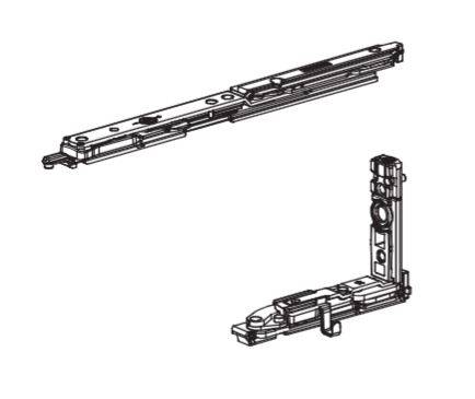 Kit Magicube FAPIM pour oscillo battant gauche - compas court 422 à 900 mm - 1200L - Imagen 2