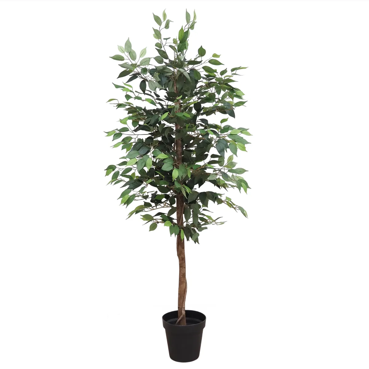 Ligne Deco - Ficus artificiel vert 180cm - Image 1