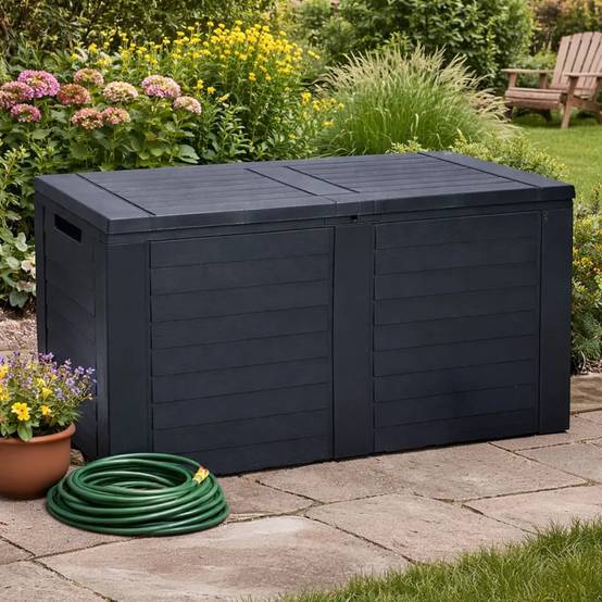 Coffre de rangement jardin capacité 170 L - Image 1
