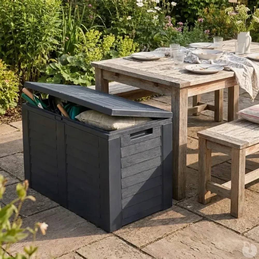 Coffre de rangement jardin capacité 170 L - Image 4