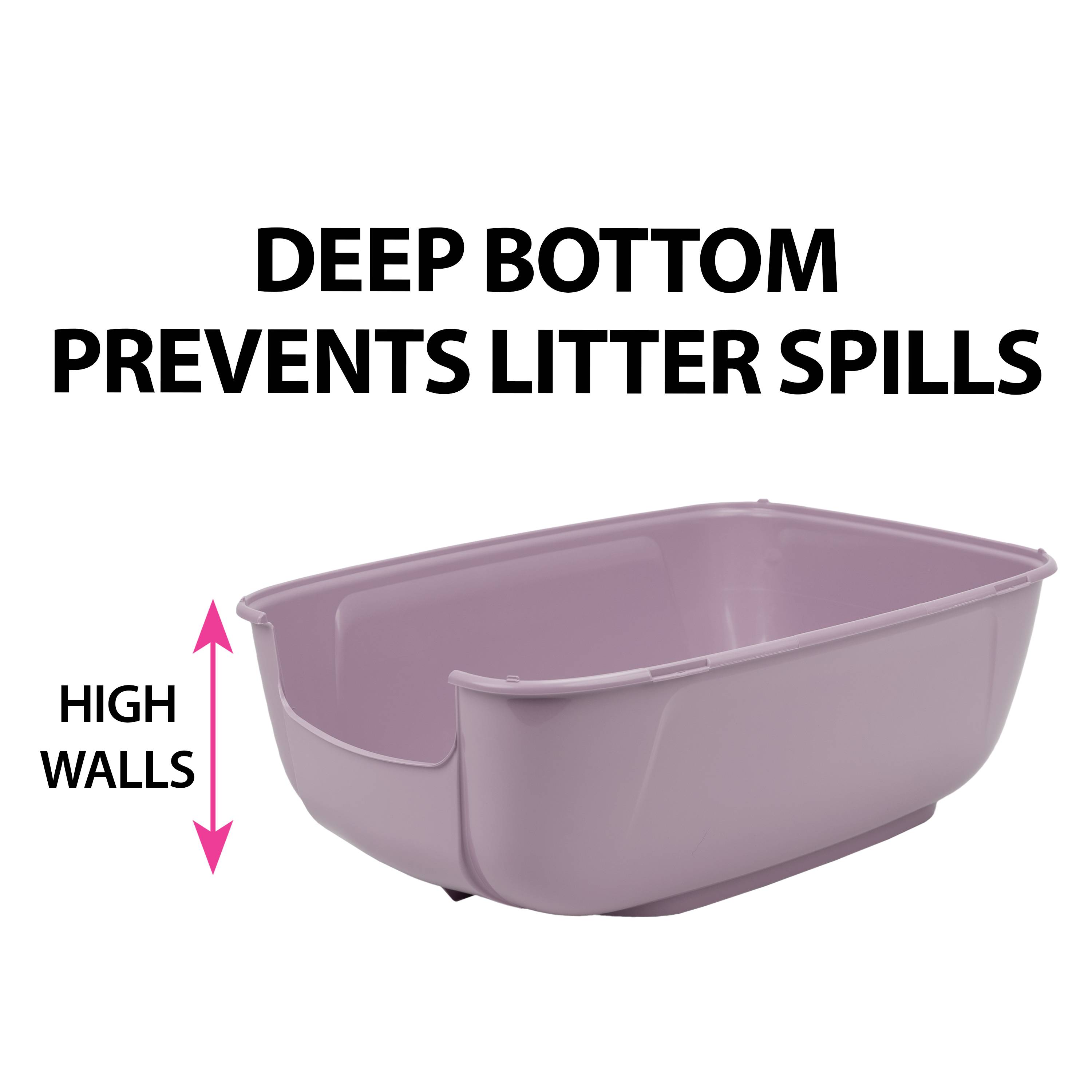 Ferplast - Ferplast Bac Litiere pour Chat, Maison de toilette pour Chat, 2 filtres à charbon actif anti-odeur inclus, Porte battante obscurcie, 39,5 x 52,5 x h - Image 7