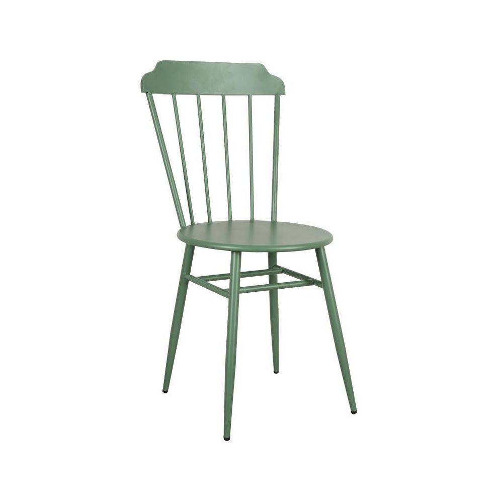 Aubry Gaspard - Chaise en métal laqué - Samos (Lot de 2) - Imagen 3