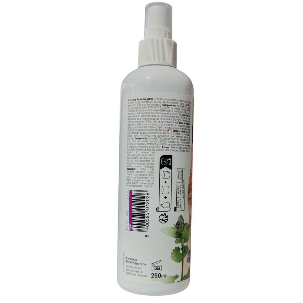 Catnip en spray 250 ml pour chat - Imagen 2