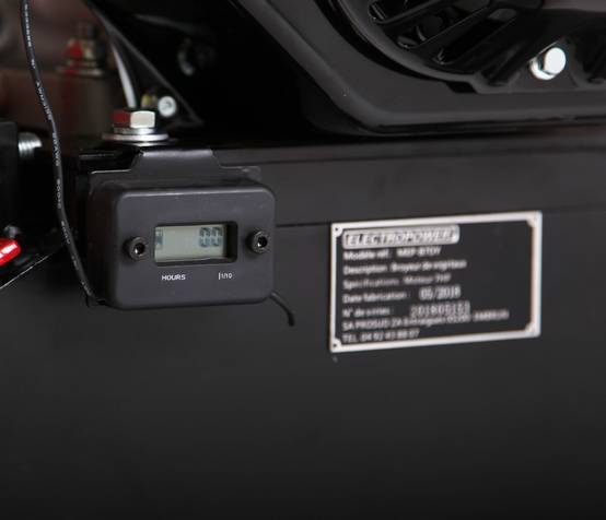 Electropower - Broyeur de végétaux thermique 7 CV – Coupe 100 mm – Pack complet – ELECTROPOWER - Image 4