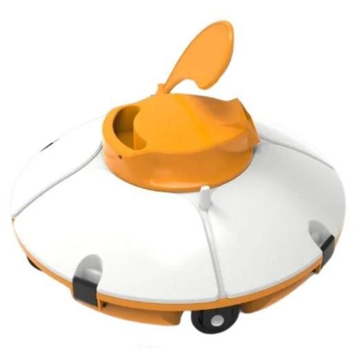 Bestway - Aspirateur robot de piscine Bestway Agate orange rechargeable, fond plat jusqu’à 15 m² - BESTWAY