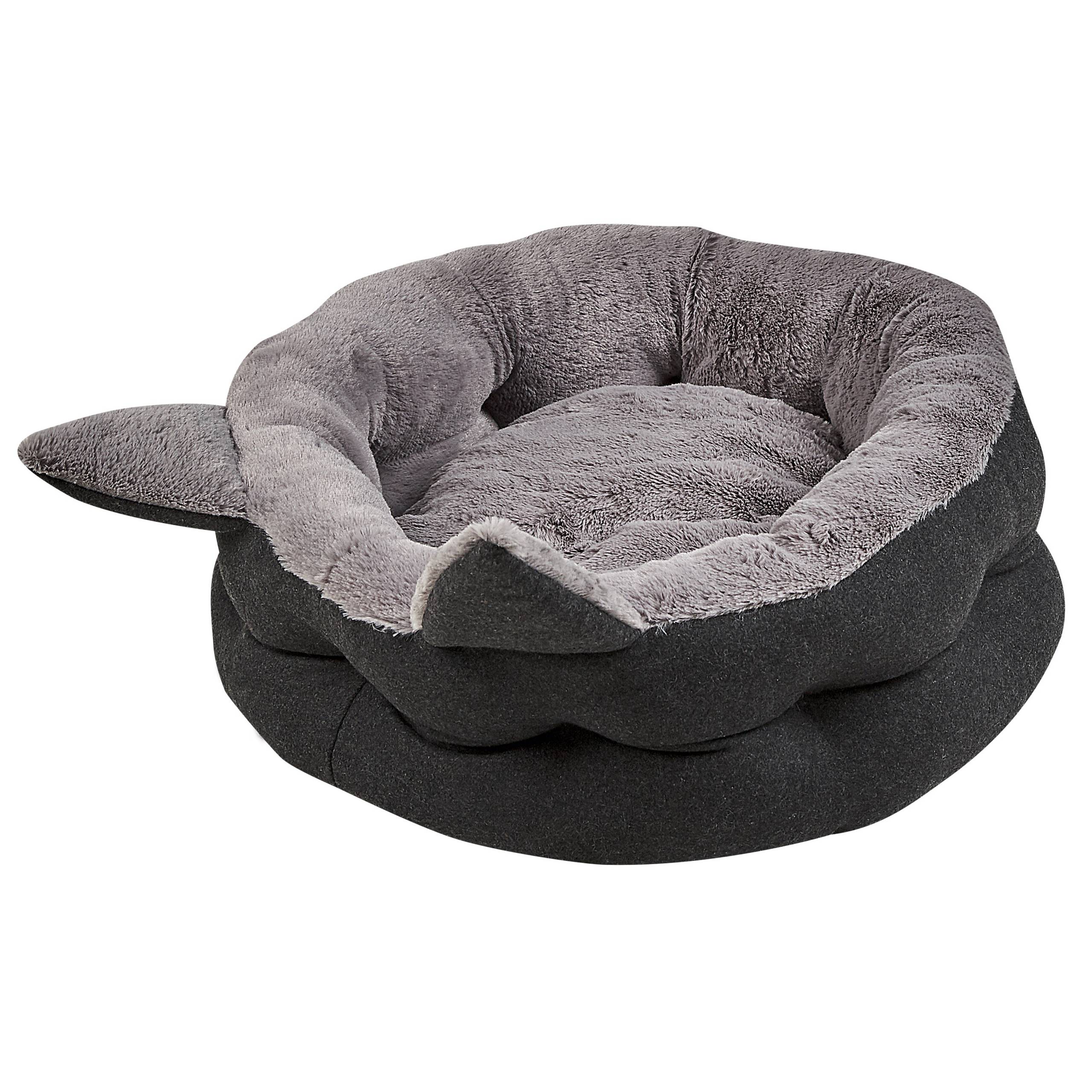 Beliani - Lit pour animal Tissu Gris KEPEZ - 45x45x15- Beliani - Image 6