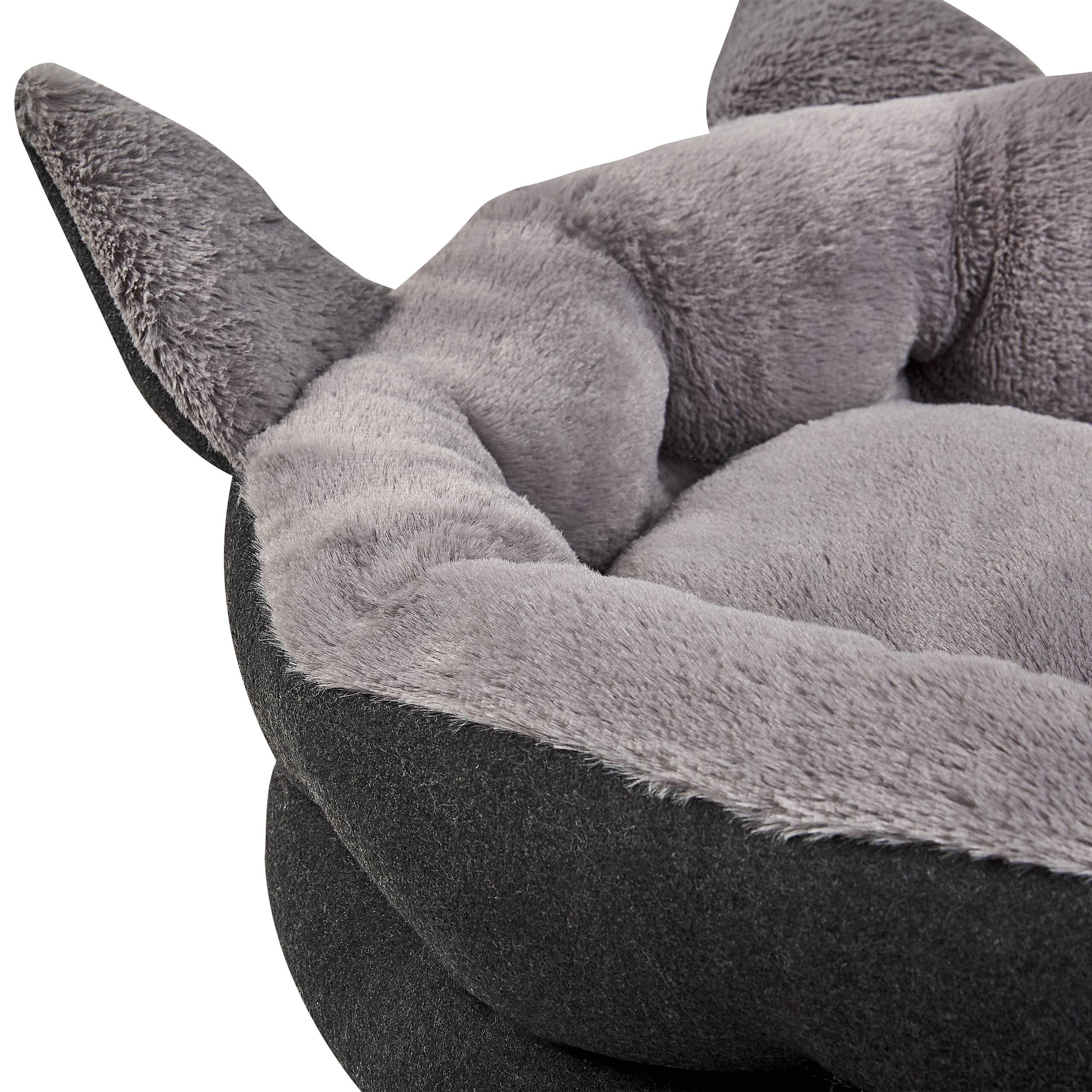 Beliani - Lit pour animal Tissu Gris KEPEZ - 45x45x15- Beliani - Image 7