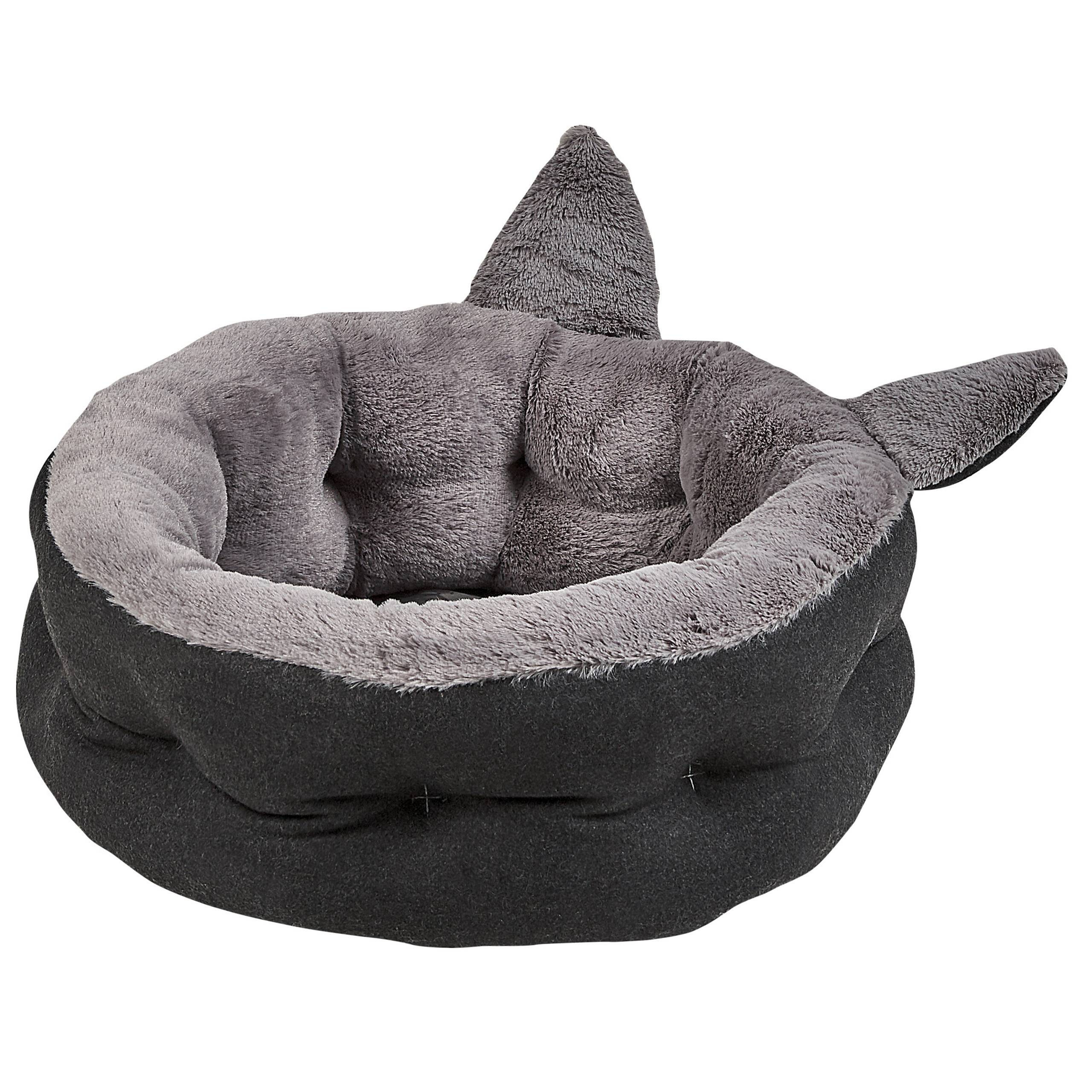 Beliani - Lit pour animal Tissu Gris KEPEZ - 45x45x15- Beliani - Image 4