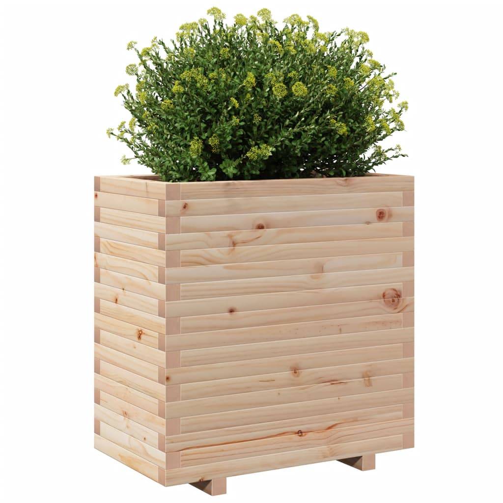 Maison Chic - Jardinière, Bac à fleurs, Pot de fleurs 70x40x72,5 cm bois de pin massif - Imagen 4