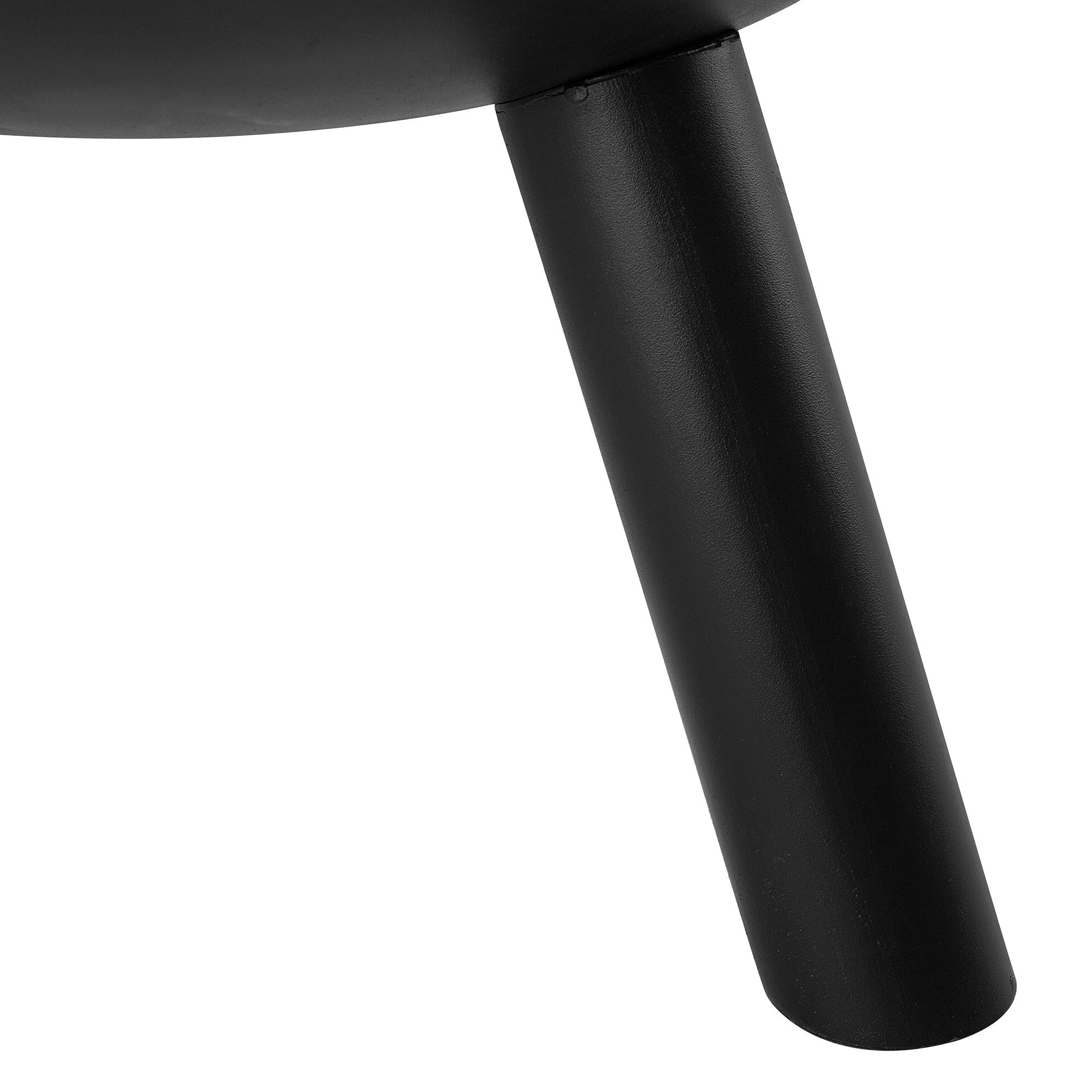 Beliani - Braséro de Jardin en Acier de Forme Cylindrique Diamètre 45 cm avec Tisonnier et au Design Traditionnel Beliani - Imagen 6