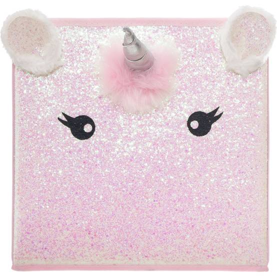 Bac de rangement Licorne Rose - Atmosphera - Image 2