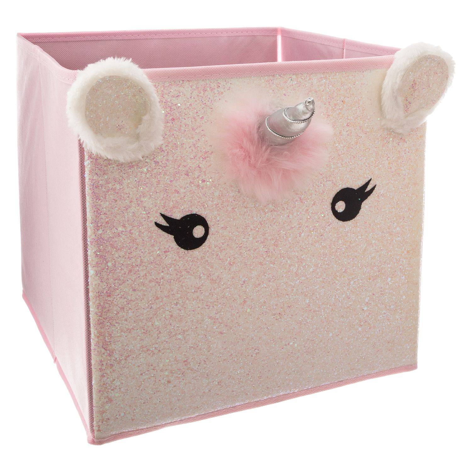 Bac de rangement Licorne Rose - Atmosphera - Image 1