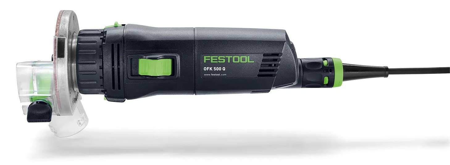 Festool - Affleureuse 450W OFK 500 Q-Plus R3 + coffret SYSTAINER - FESTOOL - 578716 - Image 3