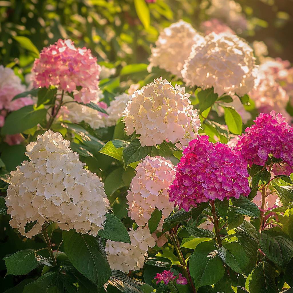 Hortensia - Set de 6 - Hydrangea paniculata - Hauteur 25-35cm - ⌀9cm - Image 3