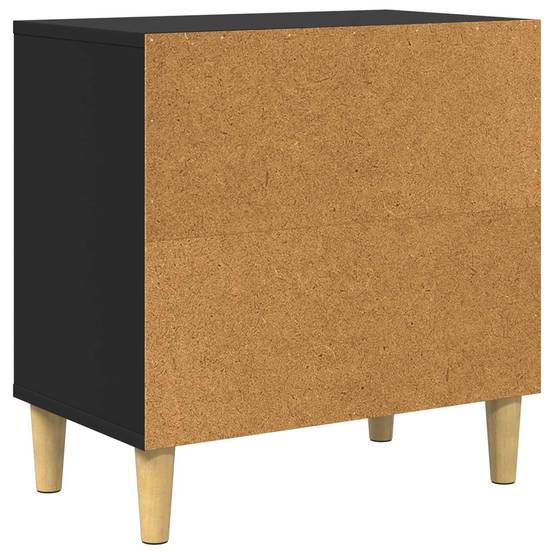 Vidaxl - Maison pour chat Noir 51 x 30 x 52 cm Bois d'ingénierie vidaXL 8000654 - Image 8