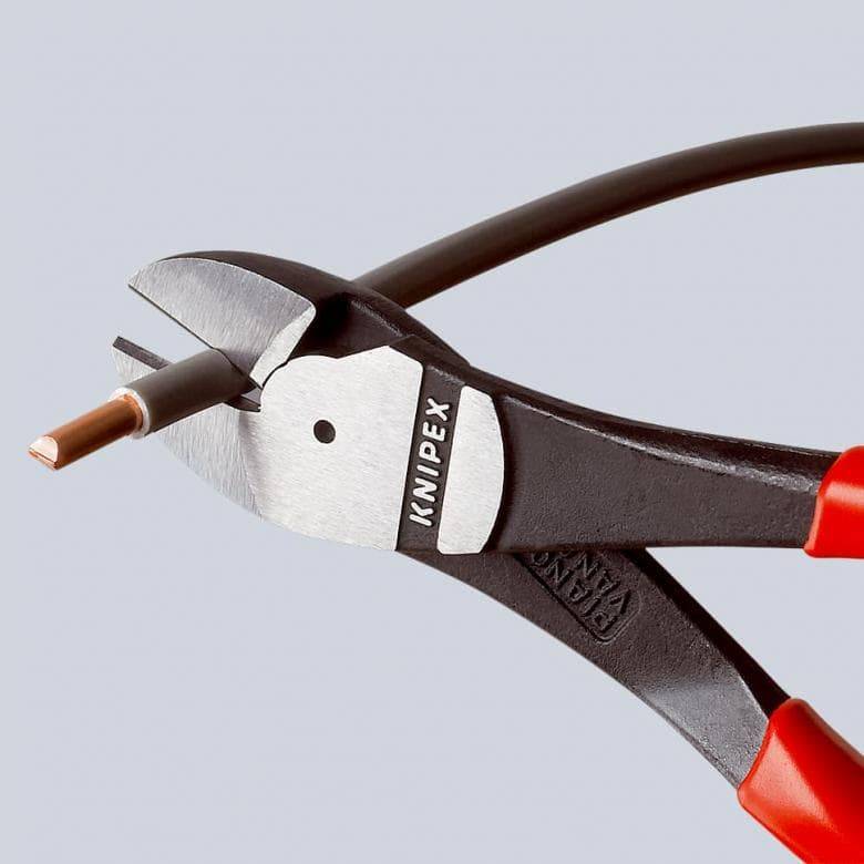Knipex - Pince coupante de côté KNIPEX Forte démultiplication 180 mm - 74 02 180 - Imagen 3