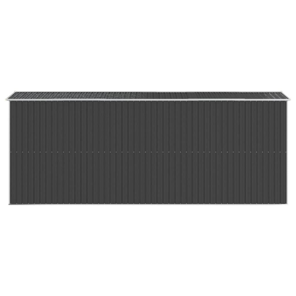 PANGIVO - Abri de jardin avec porte coulissante - Acier galvanisé anthracite - 192x523x223 cm - Surface au sol 10,04m² - PANGIVO - Image 6