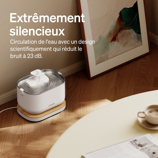 Petlibro Fontaine à eau intelligente Dockstream - Blanche - Image 2