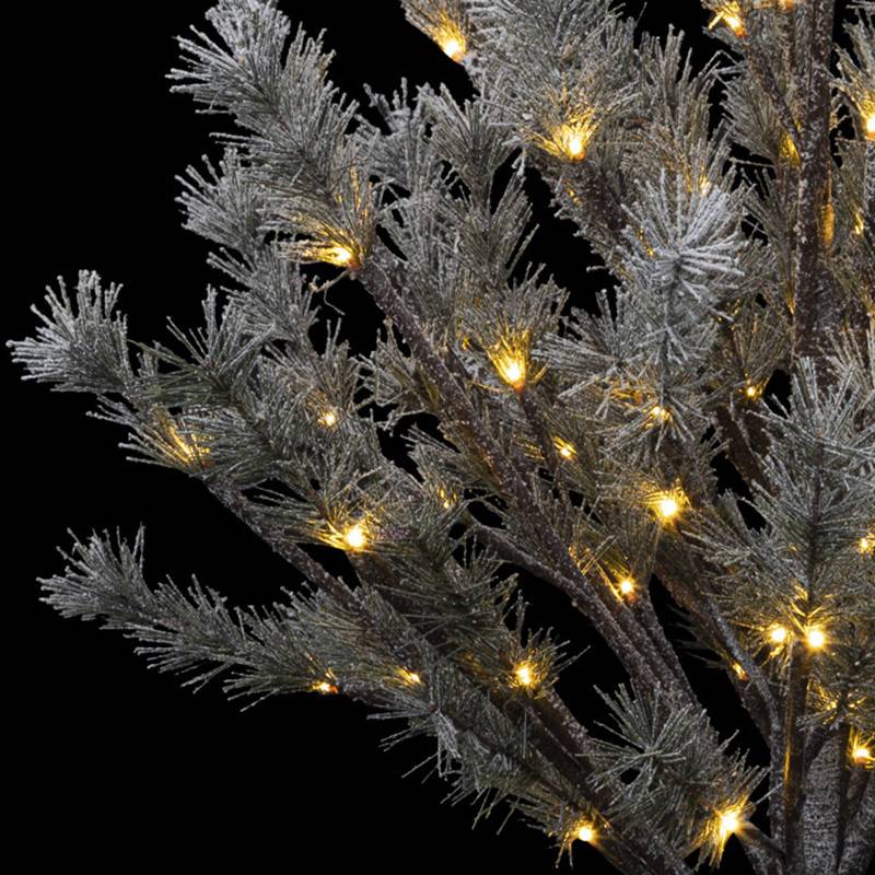 Feeric Christmas - Arbre lumineux d'intérieur naturel H90cm 78 LED + transfo - Feeric Lights & Christmas - Imagen 3