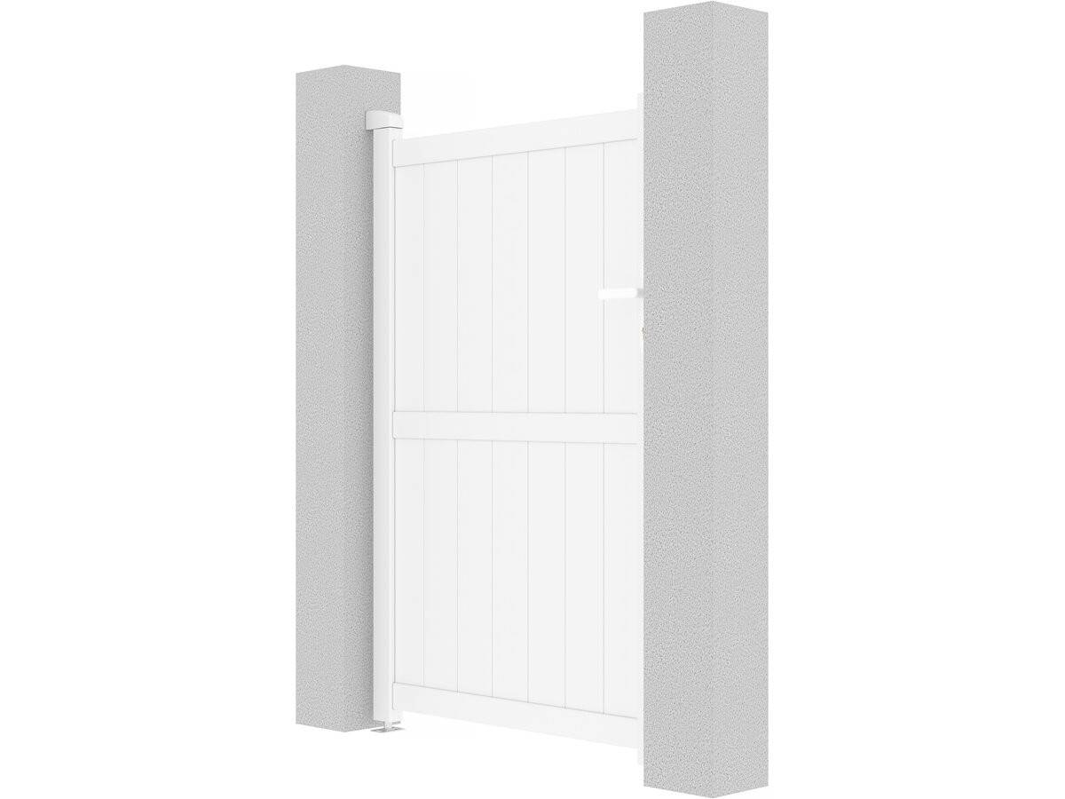 Habitat Et Jardin - Portillon Aluminium "lola" - 101.2 X 155.9 Cm - Blanc -habitat Et Jardin - Imagen 4