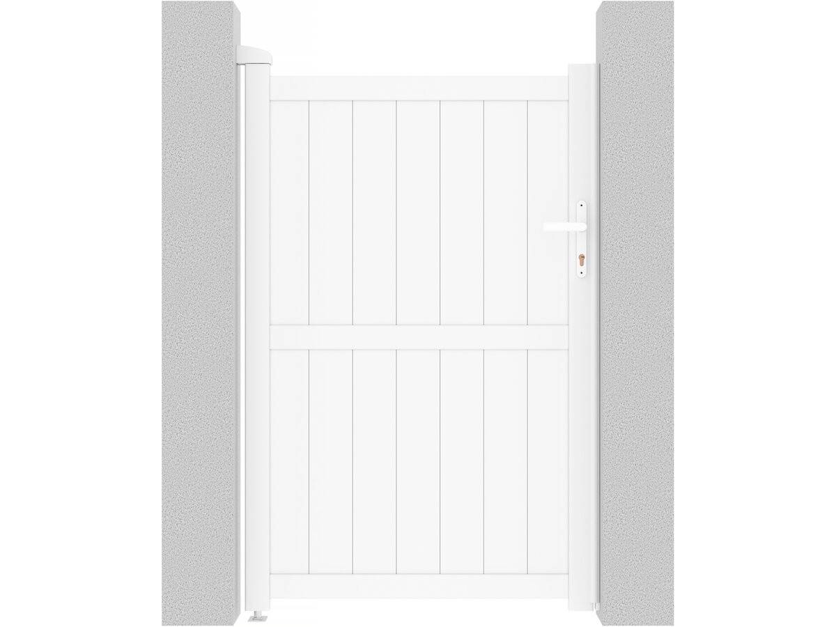 Habitat Et Jardin - Portillon Aluminium "lola" - 101.2 X 155.9 Cm - Blanc -habitat Et Jardin - Imagen 1