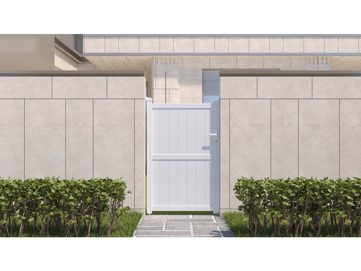 Habitat Et Jardin - Portillon Aluminium "lola" - 101.2 X 155.9 Cm - Blanc -habitat Et Jardin - Imagen 2