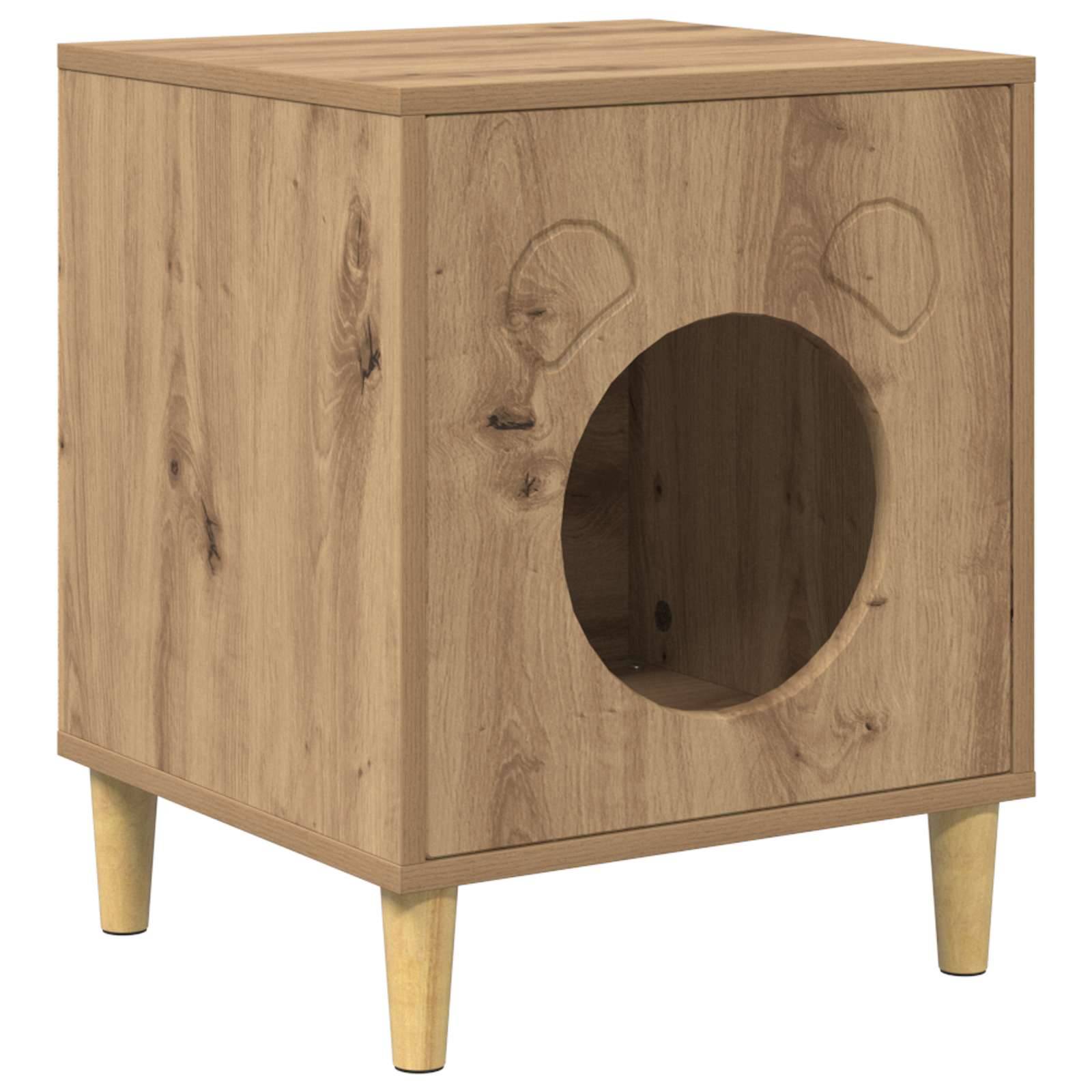 Chatiere bois marron 42,5 x 40 x 53 cm - Prolenta premium p334.0 - Image 1