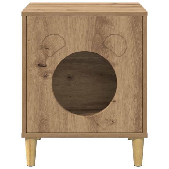 Chatiere bois marron 42,5 x 40 x 53 cm - Prolenta premium p334.0 - Image 5