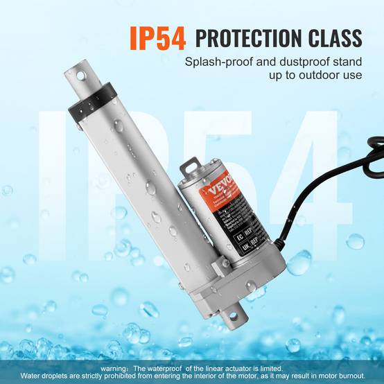 Vevor - VEVOR Actionneur linéaire 12V 100 mm, 330 lb/1500 N, 5 mm/s, IP54, support, meubles, automatisation. - Image 4