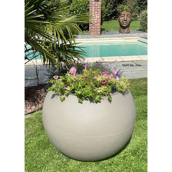 Pots de fleurs sphérique xxl speranza 325l-lot de 2 - Image 3
