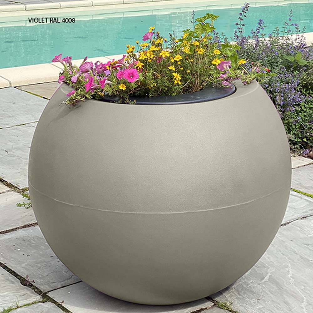 Pots de fleurs sphérique xxl speranza 325l-lot de 2 - Image 2