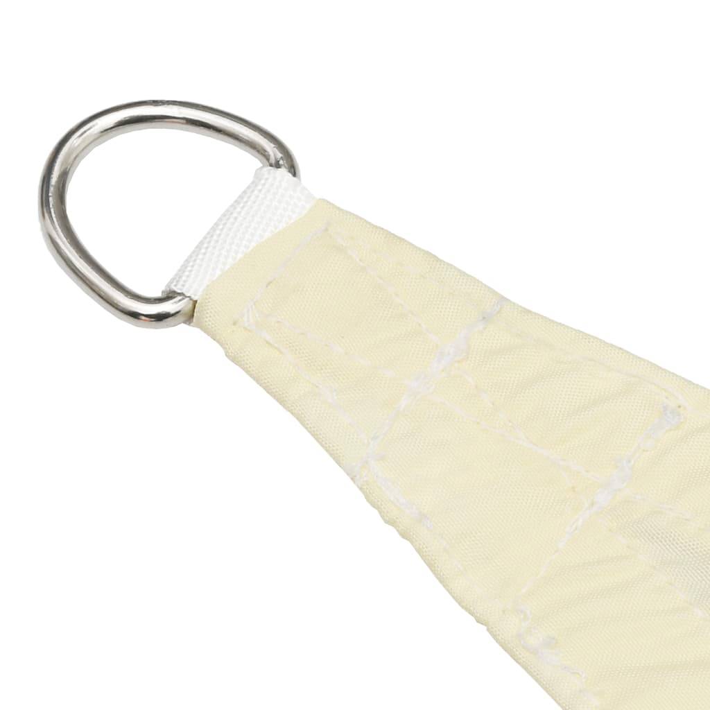 Helloshop26 - Voile toile d'ombrage parasol tissu oxford rectangulaire 2 x 4,5 m crème - Imagen 4