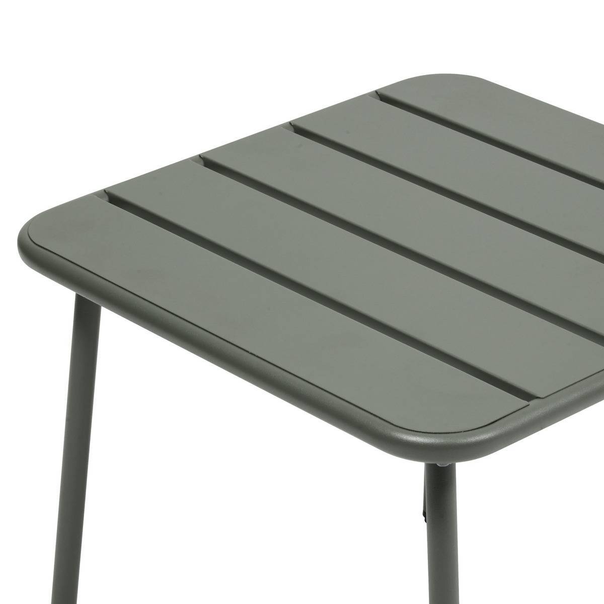 Hesperide - Table basse de jardin Phuket 45x45cm vert laurier Hespéride - Image 3