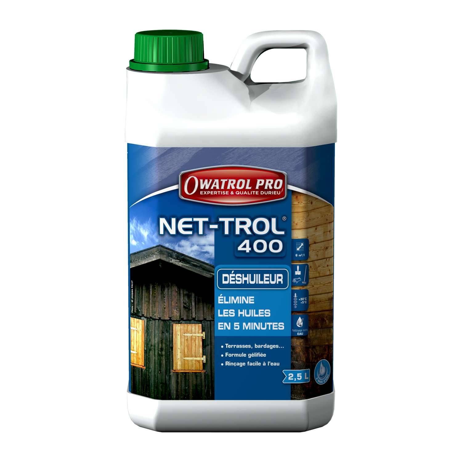 Owatrol - Déshuileur pour Teck Owatrol NetTrol 400 - 1 L - Owatrol - Imagen 1