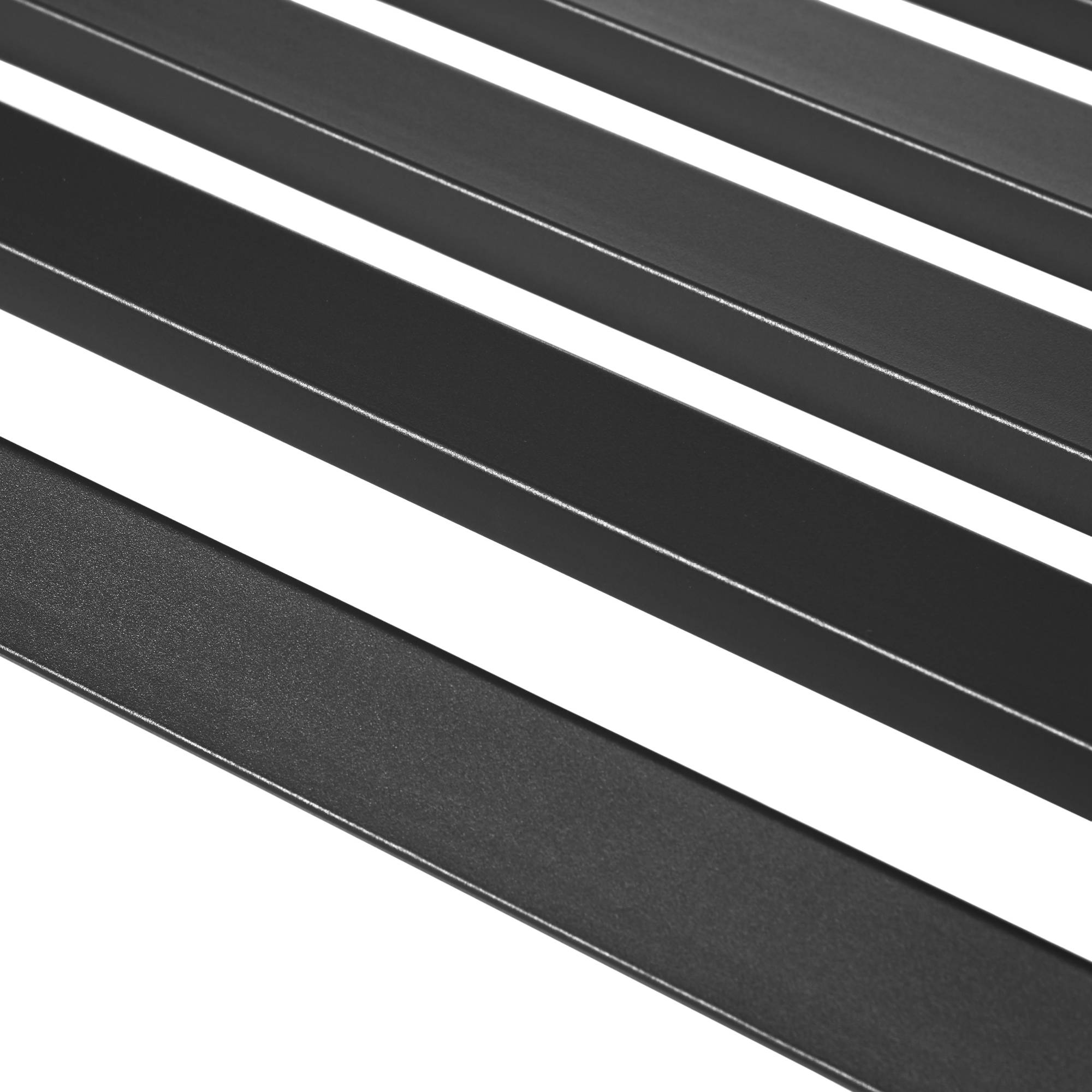 Outsunny - Outsunny Banc de Jardin Design Contemporain 2 Places dim. 127L x 58l x 82H cm métal époxy Noir - Outsunny - Imagen 5